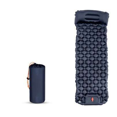 1 chiếc đệm hơi TPU bơm hơi di động & tiện dụng họa tiết kim cương. Đặc điểm nổi bật: Bơm hơi bằng chân, dễ dàng bơm và nén để cất giữ; Thiết kế dày dặn & thoáng khí; Họa tiết kim cương; Chi tiết nút đỏ. Thích hợp cho đi bộ đường dài, cắm trại, dã ngoại, những chuyến đi ngắn và các hoạt động ngoài trời khác. Một tấm đệm ngủ thoải mái, vật dụng thiết yếu cho kỳ nghỉ du lịch ngoài trời.