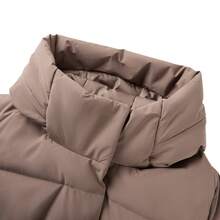 Adidas Long Down Jacket 2025 Winter New Style Women's Hooded Thick Windproof And Water-Repellent Outerwear