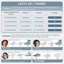 Cubre Zapatos Impermeable, Viaje Antideizante Plegabl de Reutilizable para Hombres Mujeres - albaricoque - Ver 8