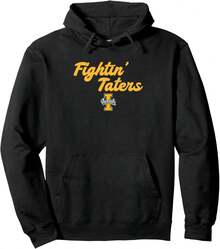 A Top Choice For Winter  University Of Idaho Vandals Fightin' Taters Pullover Hoodie Long Sleeve Tops Women - 黑色 - 查看 3