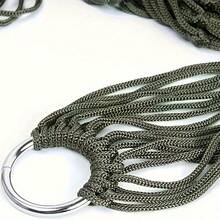 This Outdoor Hammock Is Made Of Thick Nylon Rope Net And Multi-Functional Green Mesh Swing, Fixed On Iron Rings With Durable Nylon Ropes. It Is Soft And Comfortable, Lightweight And Portable, Making It An Ideal Choice For Outdoor Camping, Garden, Patio, Beach Vacation, Swinging, Relaxation And Reading.