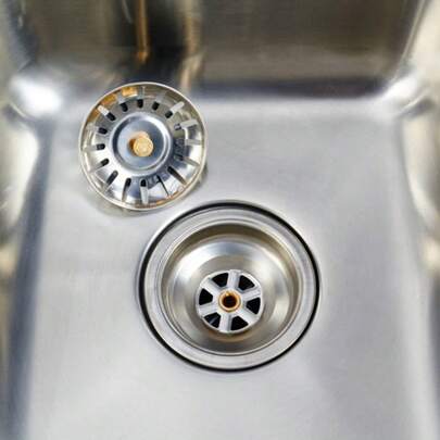 1PC Stainless Steel Sink Old Drainer Wash Basin Kitchen 110 Drainhead Basket Old Pool Filter Accessories