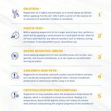 100毫升/30毫升/10毫升纯薄荷精油，浓郁清新香气，HIQILI香薰精油，适用于空气清新、清洁、护肤、按摩、扩香、加湿器、家居香氛，持久留香，可用于制作香皂和蜡烛，也可用于厨房、卧室、办公室、酒店、汽车等场所。 - Peppermint - 查看 8