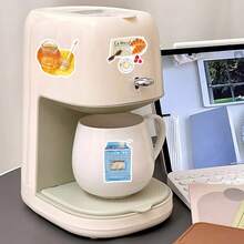 50pcs Cute & Healing Baking Time Food Cartoon Stickers For DIY Phone Case, Water Cup - Multicolor - View 11