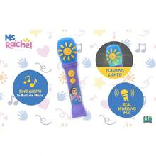 e Ms Rachel - Microfono de juguete para niños incluye musica y luces integradas juguetes para niños pequeños a partir de 18 meses moradoConveniente y duradero, para niños - Multicolor - Ver 3