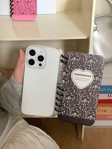 Pink Flip Phone Case With Black Ink Splash Design, Waterproof, Shockproof, Anti-Fall, Anti-Scratch. Adopts Transparent Minimalist Design, Lightweight And Luxurious. Compatible With IPhone 11, 12, 12 Pro, 13, 13 Pro, 13 Pro Max, 14, 14 Pro, 14 Pro Max, 15, 15 Pro, 15 Pro Max, 15 Plus, 16, 16 Pro, 16 Pro Max, 16 Plus, 17, 17 Pro And 17 Pro Max. - Black - View 2