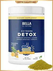 1 Bottle Bella Detox Powder – Mango Flavor – Supports Digestion, Gas Relief & Gut Health – Plant-Based Cleanse – 40 Servings (14.1 Oz) - 1 chai - Xem 9