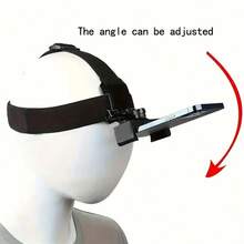 طقم حامل هاتف قابل للتعديل! مع مشبك ثابت، يسمح بحركة اليدين الحرة مع ضمان ثبات الهاتف لتصوير أكثر وضوحًا واستقرارًا للجمهور