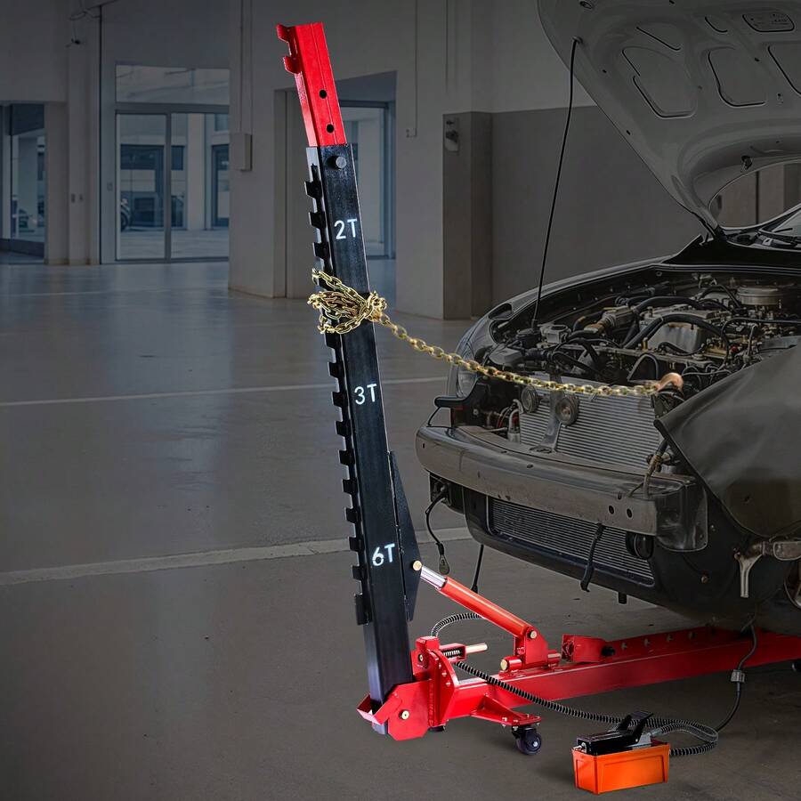Cric per auto - Autohebebühne 10T 6T con Airbag-Wagenheber e Stützarm - Visualizzare 1