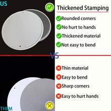 Chic Pink Nail Art Metal Sign - 8x8" Round Iron Wall Decor For Home, Living Room, Hallway, Entryway, Dining, Cafe, Salon - No Power Needed, Easy Hang Not Electronic. Not A Real Neon Sign.,Home Decor ,Room Decor,Wall Decor Gifts Birthday Graduation - Multicolor - View 9