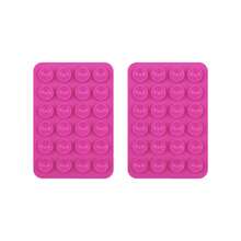 2pcs Silicone 24 Suction Cup Phone Case Holder, Suitable For Phone, Laptop Case, Purse, Card Holder Compatible With IPhone, Android Phone, Gift For Birthday, Family, Friends Gifts Birthday Bathroom Phone Holder Phone Stand Phone Accessories Sticky Stand - Multicolor - View 9