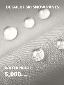 CAMEL CROWN 女士户外软壳裤，防风防水宽松徒步裤 - 冰晶灰 - 查看 3