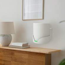 Bangcheer - Soporte de pared para TP-Link, Deco X20 X60 X50 X55 WiFi 6 soporte de pared con organizador de cables, sistema WiFi de malla para el hogar, soporte resistente que ahorra espacio TP-Link router soporte de pared (paquete de 2) - negro - Ver 7