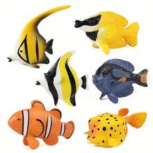 1pc Tropical Fish Model, Marine Fish Model, Micro Landscape Aquarium Decor - Multicolor - View 11