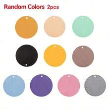 3-Pack Silicone Heat Resistant Placemats - Round Non-Slip Pot Holder Mats For Kitchen Countertops & Dining Tables, Multi-Purpose Hot Pad Trivets For Hot Dishes, Outdoor Picnics & BBQ Use(Slightly Thin) - Nhiều màu - Xem 9