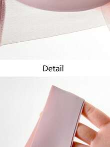 2pcs/Set Seamless Backless Bra For Women, Wire-Free Comfortable Basic Bra With Fixed Cups, Lingerie - Multicolor - View 4