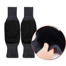 Thick Plush Winter Knee Pads Warm And Supportive For Cold Weather Compression Knee Sleeves Suitable For Autumn And Winter(Single Pack) - Multicolor - View 20
