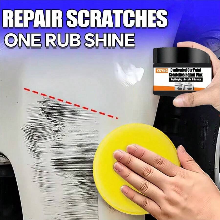 汽车划痕修复剂可以去除轻微划痕，并修复白色、黑色、红色、银色、蓝色和灰色汽车上的划痕。