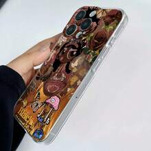 El negro es arte. Esta elegante funda es compatible con los modelos  16, 15, 14 Pro Max, 13, 12, 11, XR y XS Plus. Fabricada en silicona TPU, ofrece protección contra golpes y caídas, además de una sensación superior. Es un regalo ideal para familiares, amigos y seres queridos, y una opción perfecta para Navidad.funda de ,  funda de  16, Navidad,  fundas de , funda de  15,  17 Pro Max, fundas para , funda de  16 Plus, regalos de Navidad, funda de  13, funda de teléfono de Navidad - transparente - Ver 5