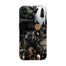 Estética de paisaje onírico y mágico. Esta elegante funda es compatible con los modelos  16, 15, 14 Pro Max, 13, 12, 11, XR y XS Plus. Fabricada en silicona TPU, ofrece protección contra golpes y caídas, además de una sensación superior. Es un regalo ideal para familiares, amigos y seres queridos, y una opción perfecta para Navidad.funda de ,  funda de  16, Navidad,  fundas de , funda de  15,  17 Pro Max, fundas para , funda de  16 Plus, regalos de Navidad - Negro - Ver 2