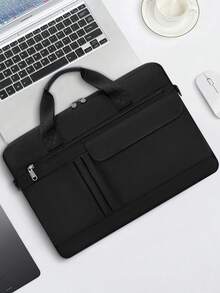 NEWHEY Túi đựng laptop 15/15.6/16 inch, Túi đeo vai chống nước cho laptop, Cặp tài liệu, Túi đeo chéo - Nhiều màu - Xem 8