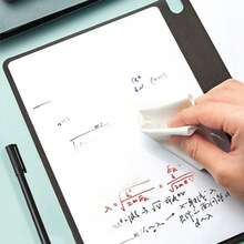 A5 Dry Erase Reusable Notebook Small Writable Memo Pad Whiteboard Planner For Office Supplies Ideal For Home And School Use Compact Whiteboard - Multicolor - View 7