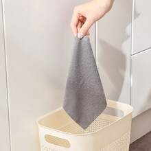 Removable Microfiber Cleaning Cloths: Multi-Purpose Absorbent Cloths For Effortless Cleaning. - Dark Grey - View 6