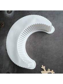 1 khuôn làm bánh trung thu, khuôn silicon làm bánh mousse trung thu, khuôn làm món tráng miệng, khuôn làm sô cô la, khuôn nướng bánh mì và pizza, dụng cụ làm bánh nhà bếp, hình mặt trăng - Nhiều màu - Xem 7