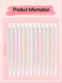 1pc Macaron Color Glue Pen, Adhesive Pen, Stationery Glue Pen With Quick-Drying, Precise Control Of Fine Tip, Suitable For Scrapbooking, Diary, Greeting Cards, Handmade Crafts - Multicolor - View 4