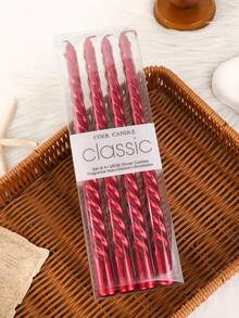 4pcs - 10-Inch European Style Colorful String Candle Holders, Suitable For Home Decor, Perfect For Romantic Candlelight Dinners And Wedding Decorations. Add A Warm And Romantic Atmosphere To Your Home! Also An Excellent Gift Choice For Friends And Family, Suitable For Various Occasions: Birthday, Mother's Day, Father's Day, Anniversary, Thanksgiving, And Valentine's Day. - 彩色 - 查看 17