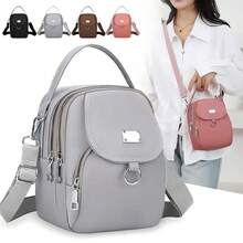 Women's Crossbody Bag, Multi Pocket Side Bag, Waterproof Crossbody Bag With Adjustable Shoulder Strap And Metal Hook, Casual Shoulder Bag/Crossbody Bag, Available In Four Colors - 銀灰色 - 查看 1