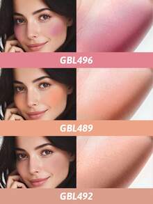 L.A. Girl Just Blushing腮红，易于涂抹，修饰脸型，持久显色，GBL489，提升面部立体感，粉质细腻，大容量，打造自然妆效，提亮肤色，腮红眼影两用，多功能哑光妆效，适合所有肤质，是日常妆容和专业化妆师的理想之选。 - GBL489 - 查看 7