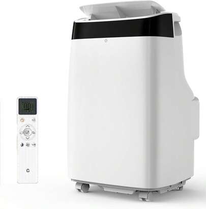 Aire Acondicionado Portátil de 10,000 BTU con Función Deshumidificador, para Habitaciones de hasta 46 m²