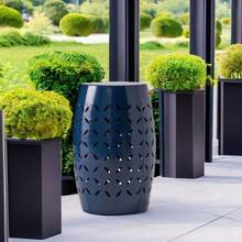 ASDLilly Outdoor 12 Dark Blue  Side Table - como en la foto - Ver 6