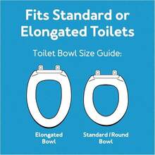 Carex Raised Toilet Seat - Multicolor - Ver 3