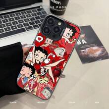 Cartoon-Betty HOT-Boop Phone Case For Apple 11 12 13 14 15 16Pro Max Plus Protect Plating Phone Case. Christmas Accessories. Minimalist New Style Holiday Gift Customizable Things Waterproof Anti-Fall Scratch Resistant Add A Festive Touch Holiday Special Offer  17 Pro Case  17 Pro Max Case It Is The Best Gift Choice For Friends Or Family.  15 Case  Case Great For Holiday Parties  14 Case Phone Cases Festival Gift Exquisite  16 Promax Case Fall Stitch 1 Hot Selling Item New Year Special Offer - z4 - Xem 12