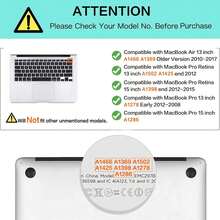 MOSISO Silicone Keyboard Cover Compatible With 13 Inch A1466 A1369 2010-2017&Compatible With Pro 13/15 Inch (With/Without Retina Display, 2015 Or Older Version), Black - Xanh lá cây công - Xem 9