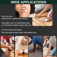 1个防滑护膝，EVA材质，砖纹园艺护膝，泡沫跪垫