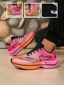 L.S.W.P Giày chạy bộ ngoài trời nhẹ, unisex - Giày thể thao thoáng khí, giảm sốc, đế chống trượt MD/TPR, phù hợp cho phòng tập, chạy bộ, leo núi - Giày tập luyện bốn mùa, kiểu dáng thể thao thường ngày, thân giày bằng vải thoáng khí, thiết kế cổ thấp, đế ngoài giảm sốc, giày thể thao đa năng, cần thiết cho người đam mê thể dục. - đá lửa - Xem 22