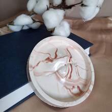 DIY Clay Mold Lip Incense Plate Resin Mold Lip Plate Ashtray Daily Storage Plate Silicone Mold - White - View 7