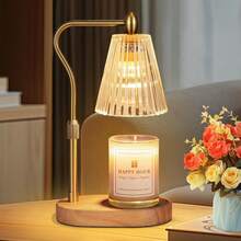 Candle Warmer Lamp With Timer And Dimmer Adjustable Height For Home Room Decor, Brithday Gifts For Women, Candle Warmer For Scented Jar Candles Mother's Day Gifts,Champagne - Champagne - View 4