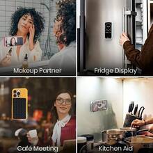 2 piezas Ventosa de silicona antideslizante, Almohadilla de succión de silicona de doble cara, Pegatina antideslizante para teléfono, Almohadilla de succión trasera para batería externa de teléfono - Multicolor - Ver 3