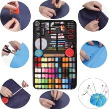 This Sewing Kit Is An Ideal Gift For Grandmothers, Mothers, Adults, Beginners, Travelers, And Emergency Personnel. It Contains Professional Sewing Supplies Such As Sewing Scissors, 38XL Sewing Thread, Soft Ruler, And Sewing Needles. Suitable For Clothing Sewing, Cross-Stitch, Embroidery, And More. - Multicolor - View 3