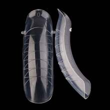 48pcs Dual Forms Tips 12 Shapes 12sizes Nail Mold For Poly UV Quick Building Gel Full Cover Tips Nail Extension Forms Manicure Tools - Clear - View 14