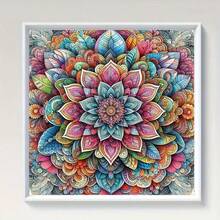 1 Set Diamond Painting Kit, Full Drill Diamond Art Kit, Diamond Dot Painting DIY, Full Drill Art And Craft, Suitable For Home Wall Decor Gifts, Diamond Art Set - Multicolor - View 3