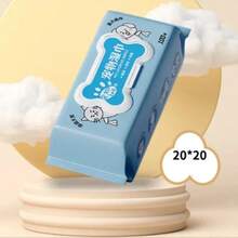 Toallitas húmedas para mascotas: Elimina las manchas de lágrimas, limpia las partes del Body, sin necesidad de agua, toallitas limpiadoras desodorizantes - Blanco - Ver 8