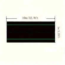 1pc Black High-Quality Anti- Fabric, Effectively Suppresses Growth - Black - View 5