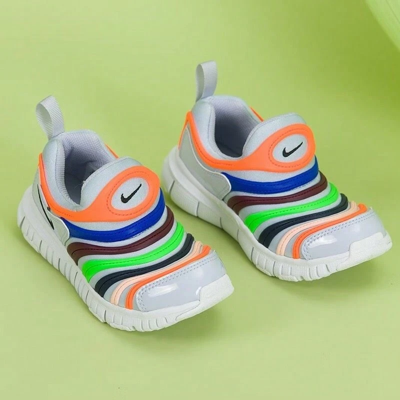 Nike Dynamo Free Anti-Slip, Durable, Shock-Absorbing, Lightweight, Comfortable, And Breathable Walking Shoes For Toddlers And Preschoolers. Available In Various Colors.