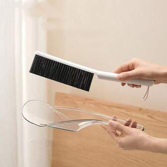 1pc 2-In-1 Bed Brush & Lifter, Home Sofa Cleaning Duster, Dust Cleaning Brush & Bed Mattress Organizer Broom Set