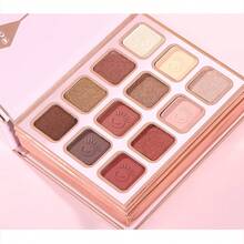 Pink 3-Tier Flip Page Makeup Book, All-In-One Cosmetic Set ,Compact Travel Friendly Beauty Organizer For Daily Use Gift - Multicolor - View 11